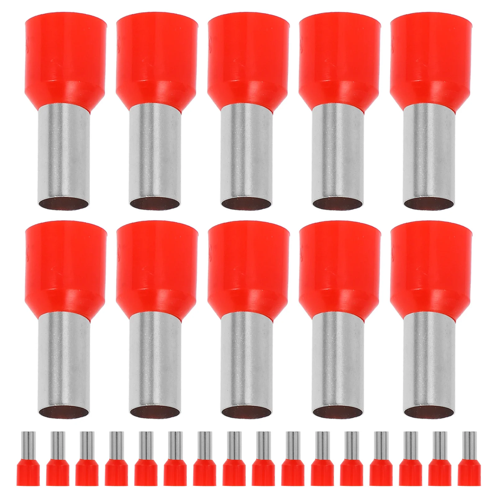 100Pcs Insulated Ferrule Connectors Crimp Terminals Sturdy Materials Prevent Current Leakage Spade Connectors Crimp Terminals
100Pcs Insulated Ferrule Connectors Crimp Terminals Sturdy Materials Prevent Current Leakage Spade Connectors Crimp Terminals