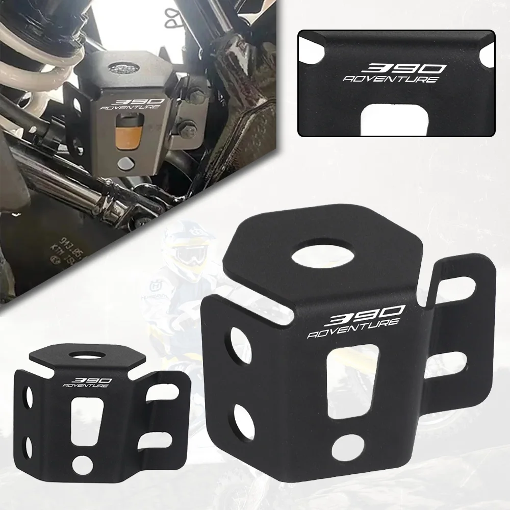 2024 Motorcycle Accessories Rear Brake Reservoir Guard Brake Fluid Reservoir Cover Protector For 390 ADV 2019-2023 390 Adventure
2024 Motorcycle Accessories Rear Brake Reservoir Guard Brake Fluid Reservoir Cover Protector For 390 ADV 2019-2023 390 Adventure
