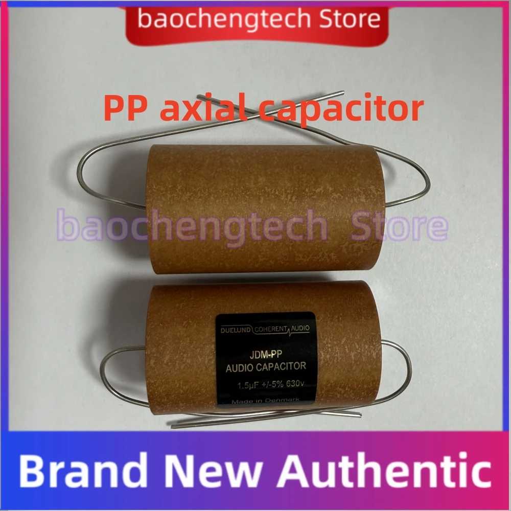 2pcs/lot The excellent voice of Denmark made Duelund 0.01UF~4.7UF 630V PP axial capacitor with fresh and abundant high-density
2pcs/lot The excellent voice of Denmark made Duelund 0.01UF~4.7UF 630V PP axial capacitor with fresh and abundant high-density