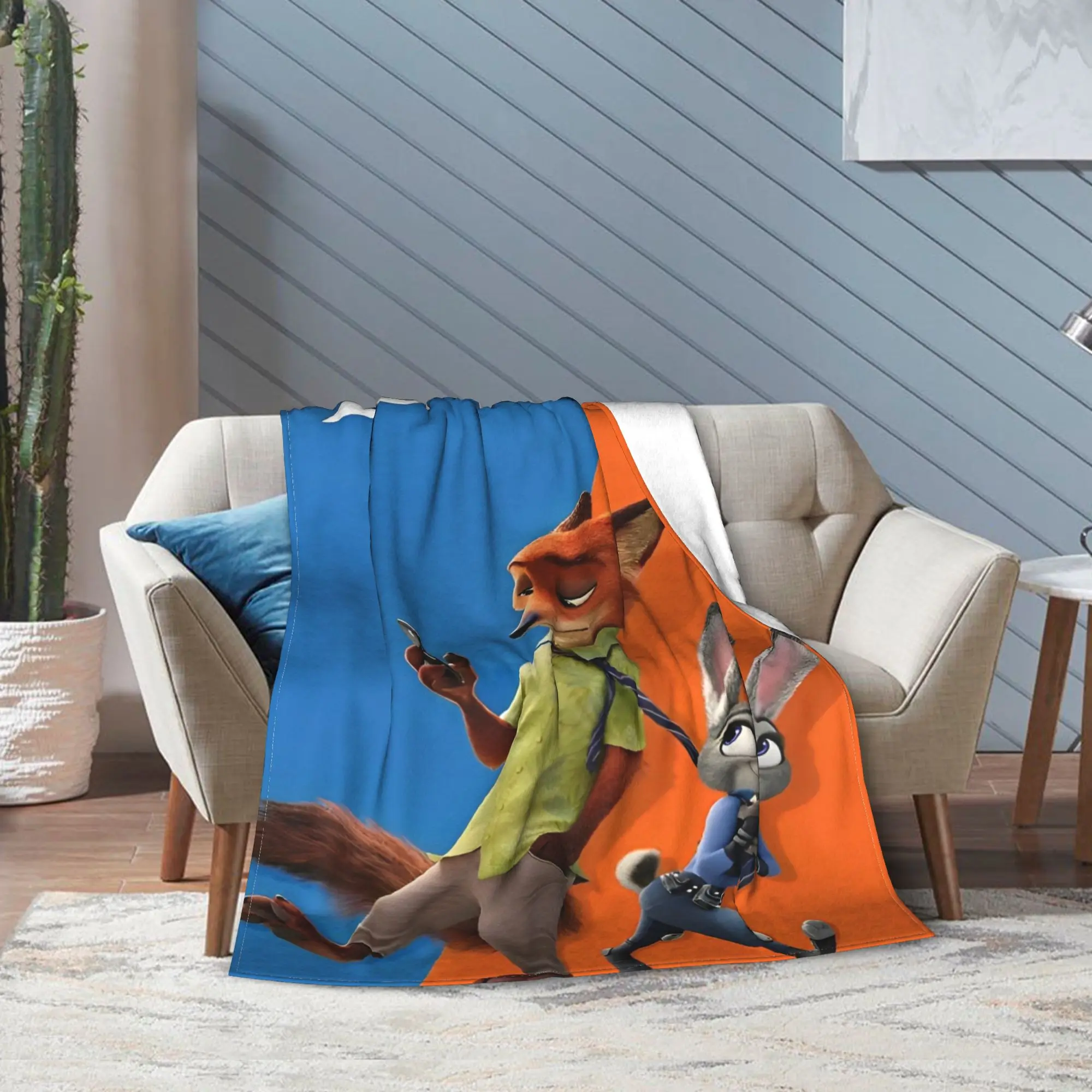 Zootopia Blankets Flannel Awesome Breathable Throw Blanket for Home Spring/Autumn
Zootopia Blankets Flannel Awesome Breathable Throw Blanket for Home Spring/Autumn