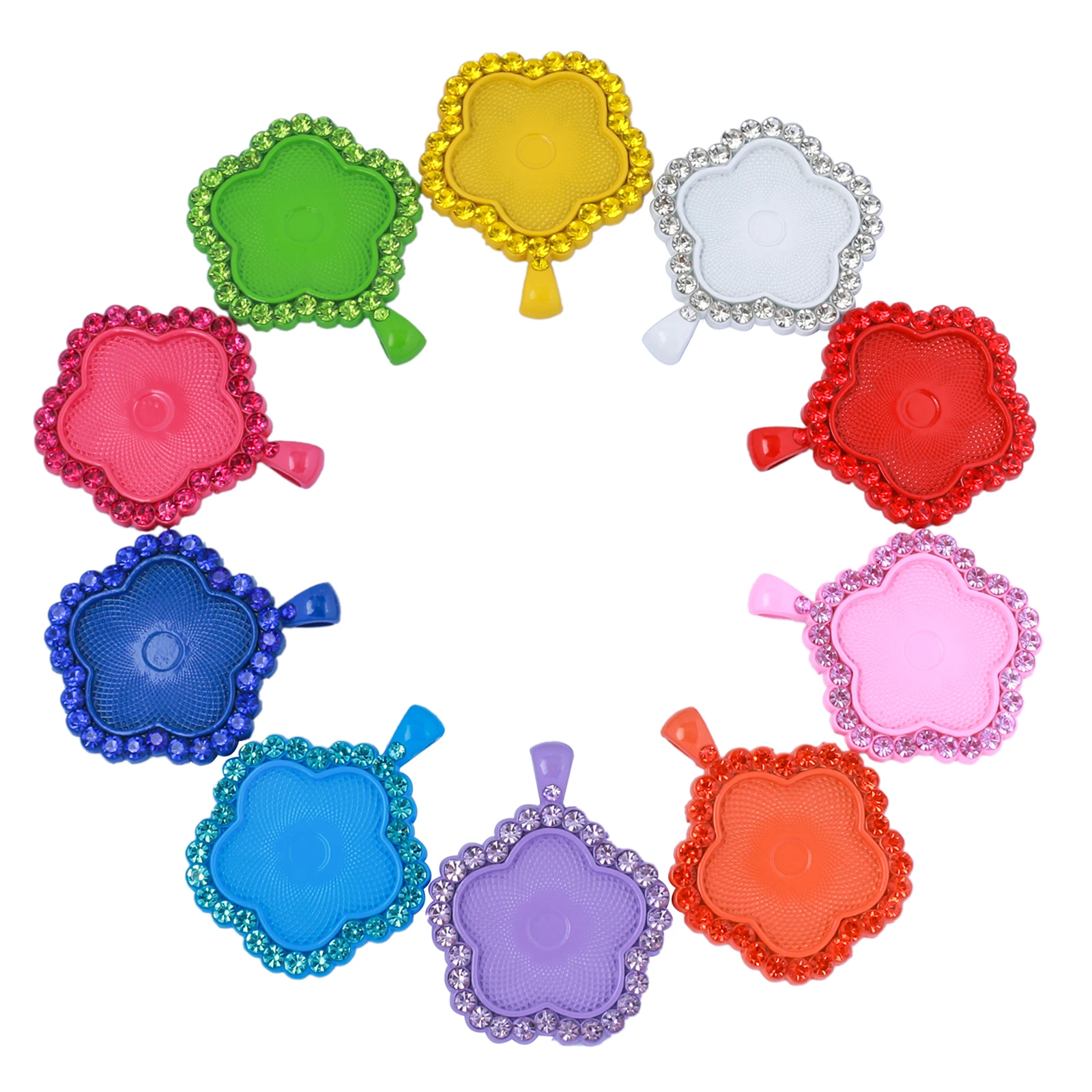 50pcs/Lot 25mm Plum Blossom Tray Charms Bezel Pendant Setting For DIY Making Necklace Bracelet Keychain Jewelry Wholesale TYR032
50pcs/Lot 25mm Plum Blossom Tray Charms Bezel Pendant Setting For DIY Making Necklace Bracelet Keychain Jewelry Wholesale TYR032