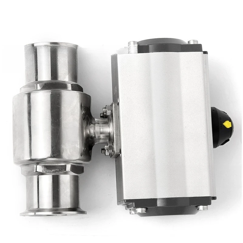 304 Stainless Steel Pneumatic Sanitary Quick Release Ball Valve Q681F-16P Sanitary Clamp Type Food
304 Stainless Steel Pneumatic Sanitary Quick Release Ball Valve Q681F-16P Sanitary Clamp Type Food