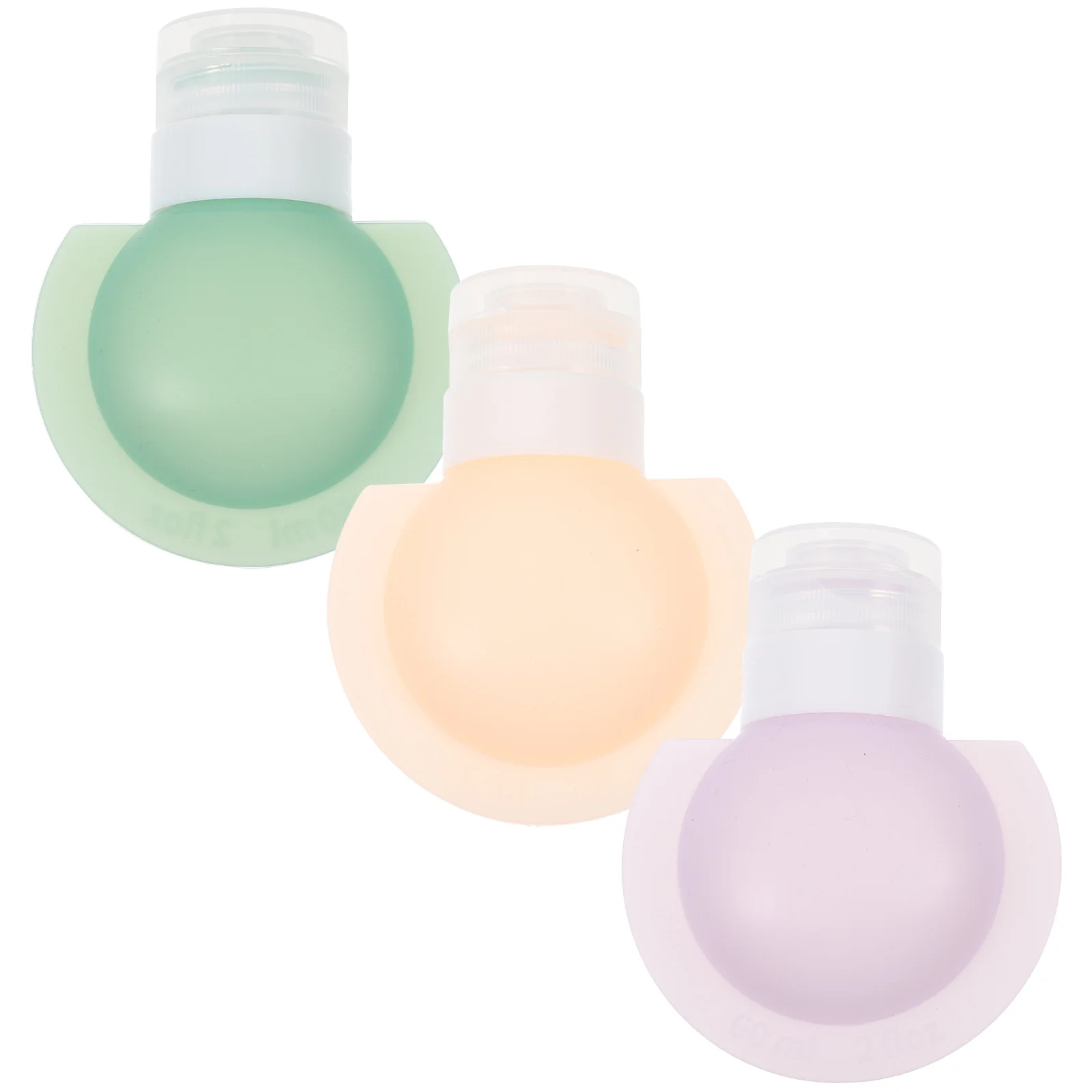 3Pcs Silicone Travel Bottles Toiletries Travel Size Containers Portable Refillable Cosmetic Squeeze Bottles
3Pcs Silicone Travel Bottles Toiletries Travel Size Containers Portable Refillable Cosmetic Squeeze Bottles