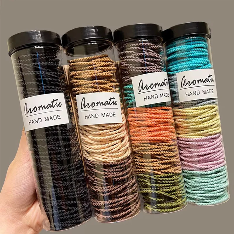 100-Piece Slim Hair Rope For Women Man High Elastic Comfort Fit No-Crease Hair Tie Durable Ponytail Holders Hair Rings Set New
100-Piece Slim Hair Rope For Women Man High Elastic Comfort Fit No-Crease Hair Tie Durable Ponytail Holders Hair Rings Set New