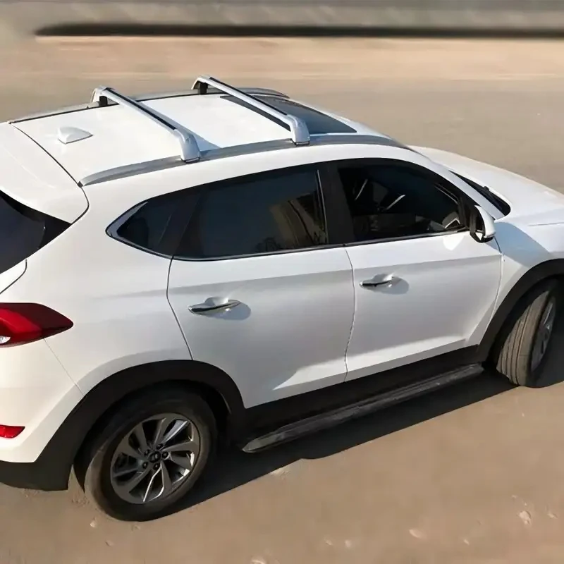 High Quality 2Pcs Adjustable Lockable Aluminum Heavy Duty Silver Bars Aero Design Fit SUV Roof Rail Rack Cargo Ca
High Quality 2Pcs Adjustable Lockable Aluminum Heavy Duty Silver Bars Aero Design Fit SUV Roof Rail Rack Cargo Ca