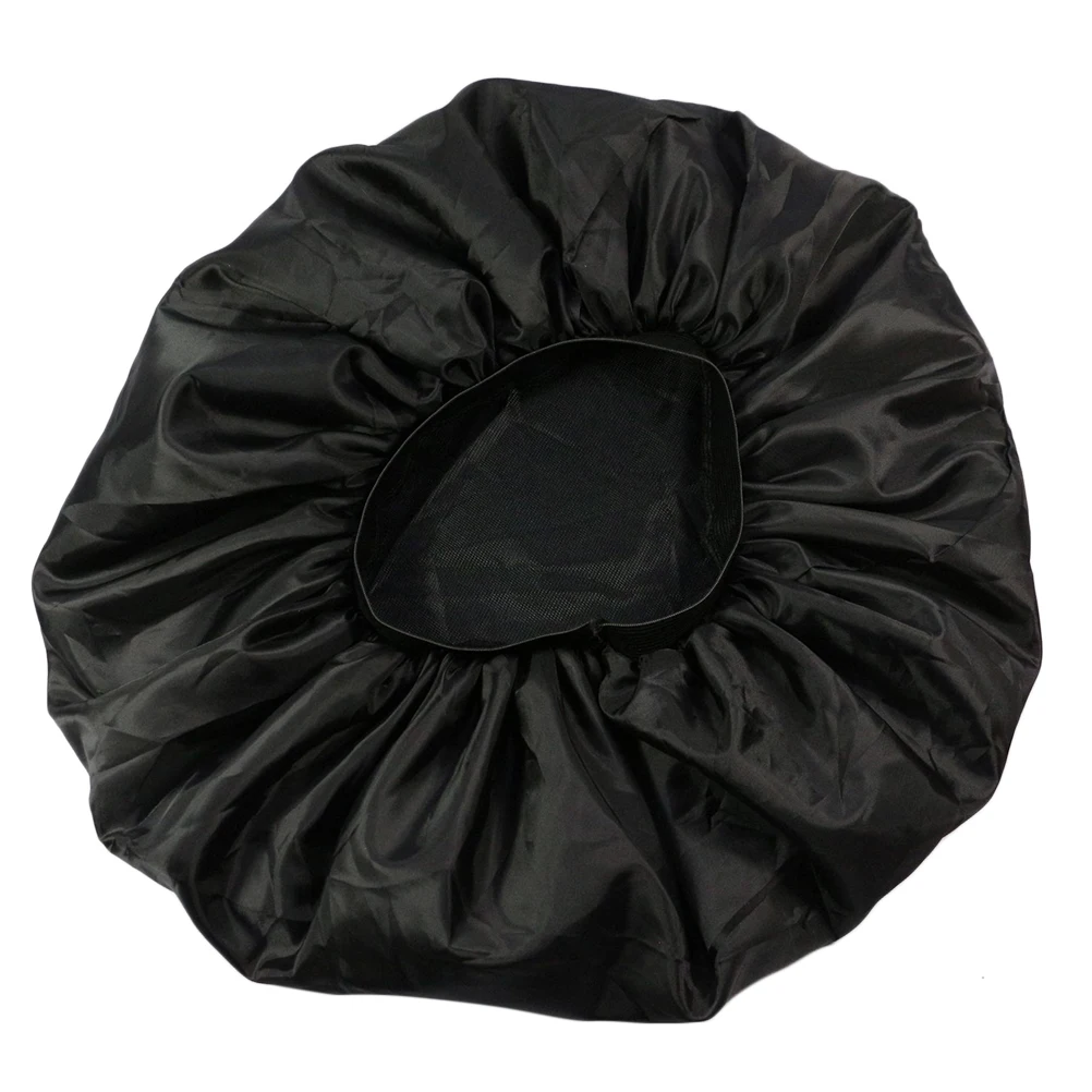 Double Layer Rubber Band Smooth Hair Women Simple Black Sleeping Hat Satin Breathable Comfortable Fits Most Head
Double Layer Rubber Band Smooth Hair Women Simple Black Sleeping Hat Satin Breathable Comfortable Fits Most Head