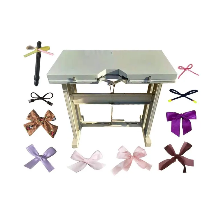 Mini Bowknot Tying Machine Ribbon Bow Making Machine For Fabric Ribbon Bow Flowers