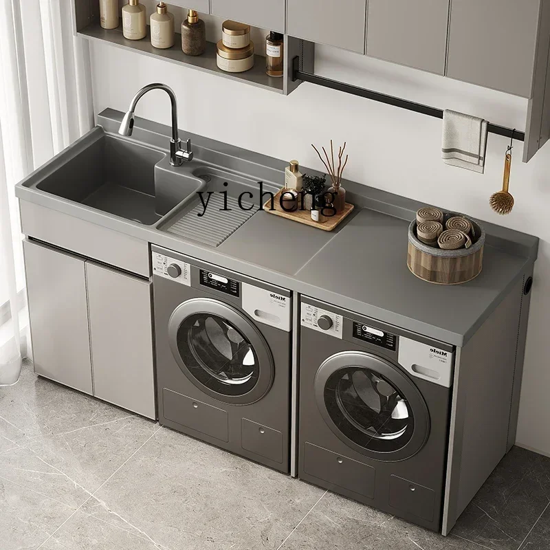 b7- double washing machine integrated cabinet balcony laundry cabinet laundry sink with rubbing plate dryer combined cabinet
b7- double washing machine integrated cabinet balcony laundry cabinet laundry sink with rubbing plate dryer combined cabinet