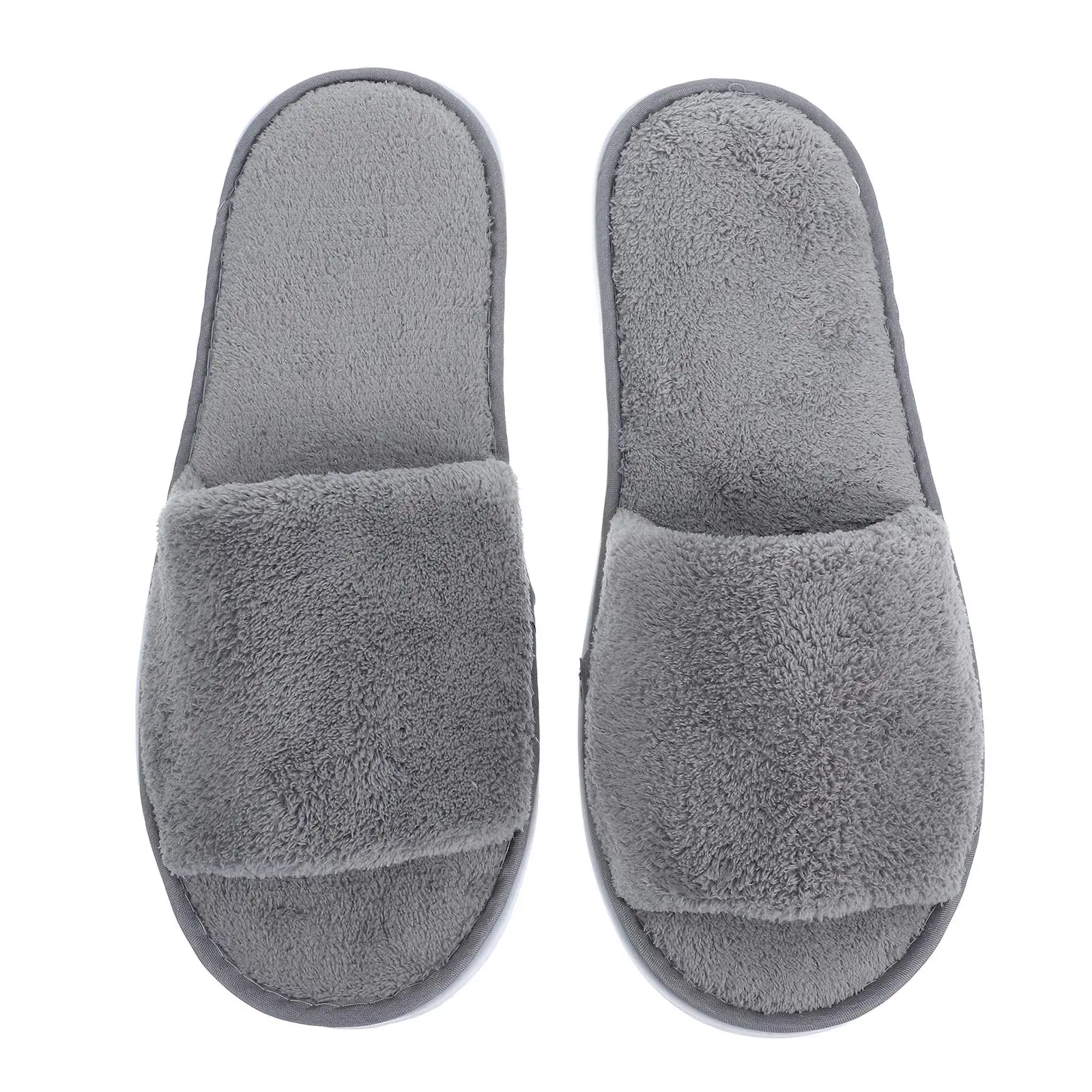 AntiSlip Slippers Black Ballet Flats Big Toe Protectors Women Household Furry House NonSlip Hotel Spa Travel Indoor Winter
AntiSlip Slippers Black Ballet Flats Big Toe Protectors Women Household Furry House NonSlip Hotel Spa Travel Indoor Winter