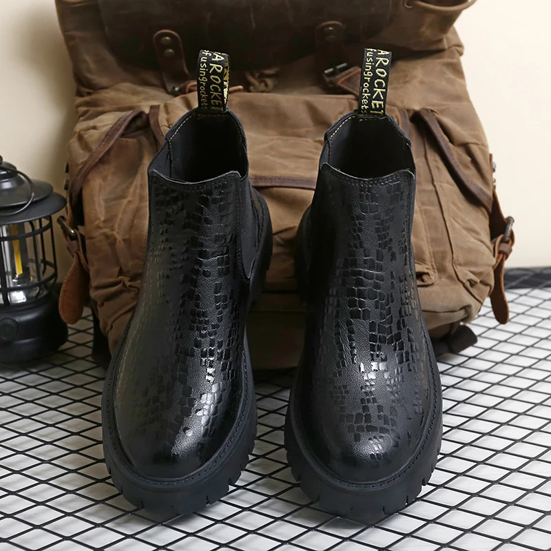 Autumnwinter Men Low Top Boots Height Increasing Anti Slip Shock-absorbing Business Leisure Warm Lightweight Fashionable
Autumnwinter Men Low Top Boots Height Increasing Anti Slip Shock-absorbing Business Leisure Warm Lightweight Fashionable