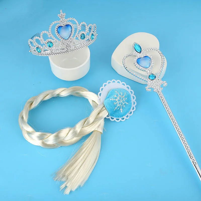 Children Girls Pretty Crown Magic Wand Braid 3Pcs/Set Birthday Party Dress Up Sweet Princess Braid Crown Hair Accessories Toy
Children Girls Pretty Crown Magic Wand Braid 3Pcs/Set Birthday Party Dress Up Sweet Princess Braid Crown Hair Accessories Toy