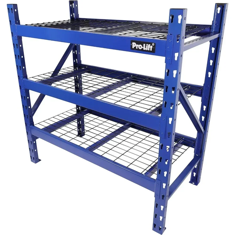 Горячая распродажа! Прочная 3-ярусная регулируемая металлическая стеллажная система для тяжелых гаражных нагрузок с грузоподъемностью до 1360 кг.
Горячая распродажа! Прочная 3-ярусная регулируемая металлическая стеллажная система для тяжелых гаражных нагрузок с грузоподъемностью до 1360 кг.