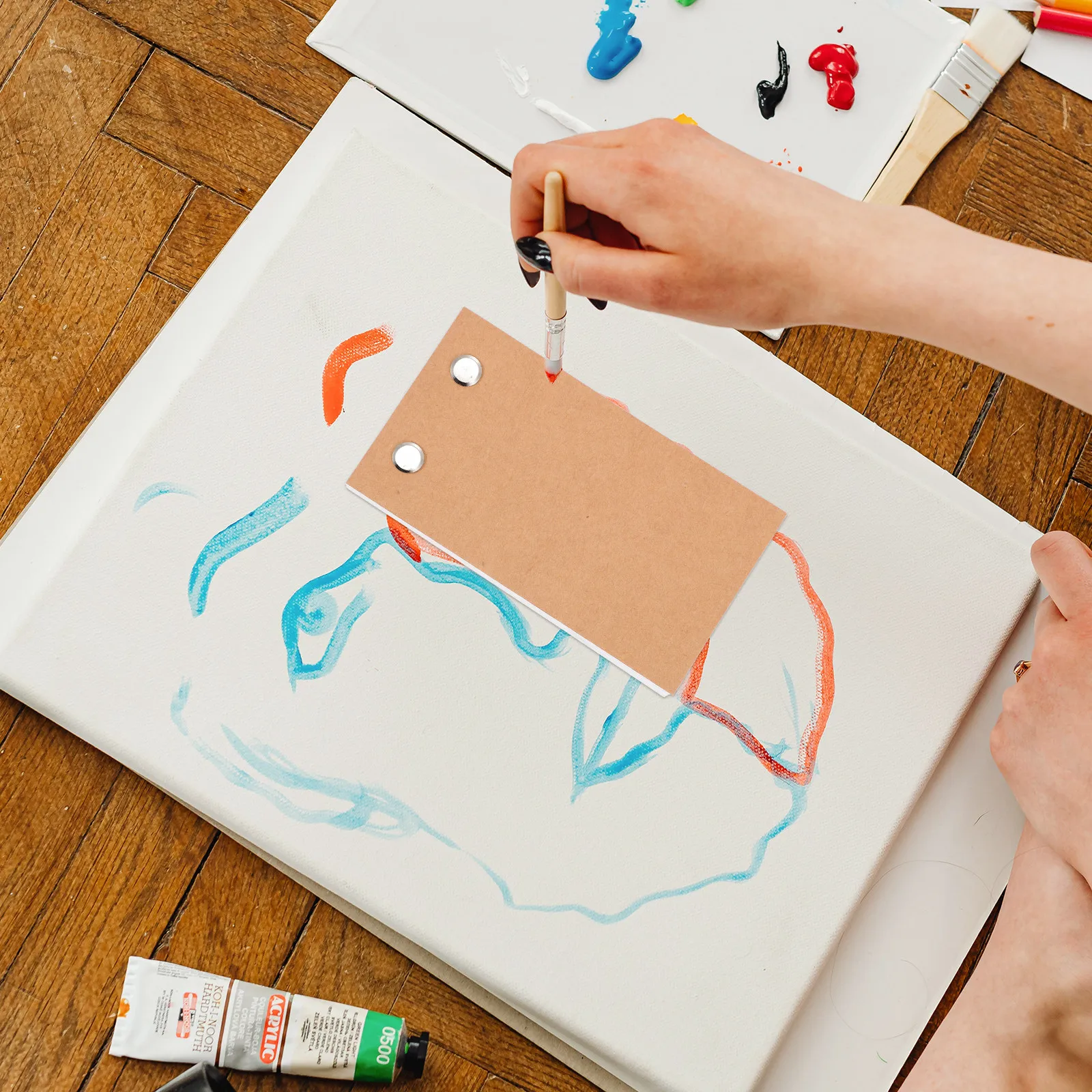 Набор из 6 многофункциональных скетчбуков: премиальная плотная бумага для рисования, портативный дизайн с плоским раскрытием для точной анимации и скетчинга, для домашнего использования
Набор из 6 многофункциональных скетчбуков: премиальная плотная бумага для рисования, портативный дизайн с плоским раскрытием для точной анимации и скетчинга, для домашнего использования