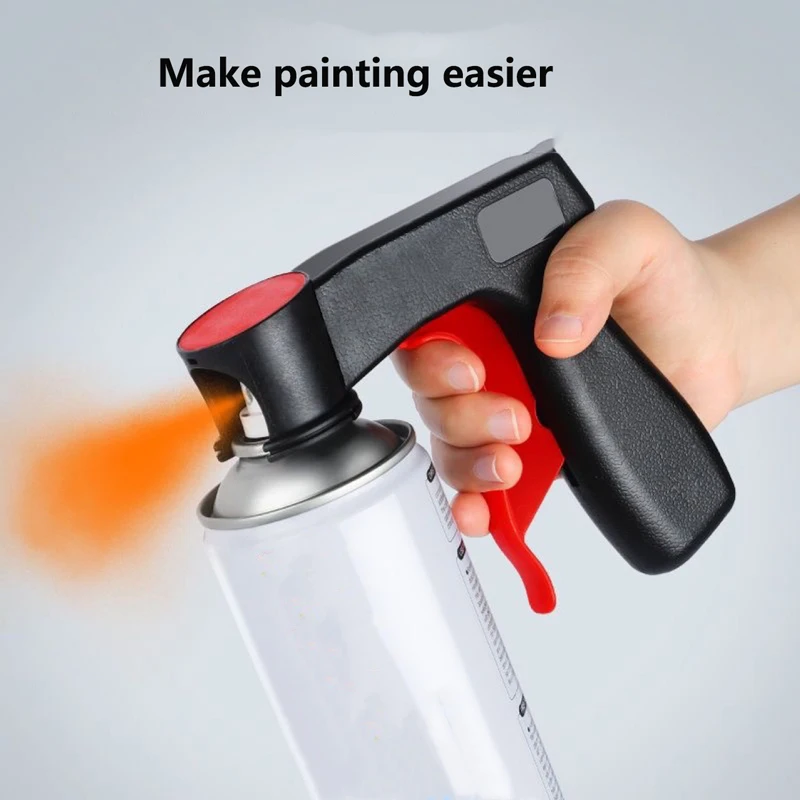 Portable auxiliary spray painting tool - saves effort, ensures uniform spraying and can be reused.
Portable auxiliary spray painting tool - saves effort, ensures uniform spraying and can be reused.