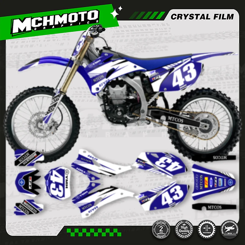MCHMFG для YAMAHA 2006, 2007, 2008, 2009, YZF250 YZF450, новый стиль, наборы наклеек с графикой для мотоцикла 
MCHMFG для YAMAHA 2006, 2007, 2008, 2009, YZF250 YZF450, новый стиль, наборы наклеек с графикой для мотоцикла