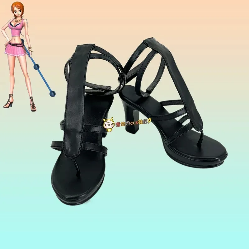 Anime Character Nami Cosplay Shoes Comic Cosplay Nami Pink Costume Prop Shoes for Con Halloween Party
Anime Character Nami Cosplay Shoes Comic Cosplay Nami Pink Costume Prop Shoes for Con Halloween Party