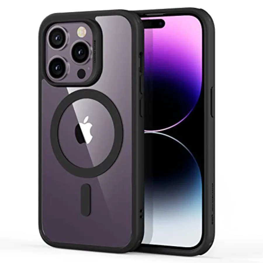 for iPhone 14 Pro Case, Compatible with MagSafe, Shockproof Military-Grade Protection, Yellowing Resistant, Magnetic Phone Case
for iPhone 14 Pro Case, Compatible with MagSafe, Shockproof Military-Grade Protection, Yellowing Resistant, Magnetic Phone Case