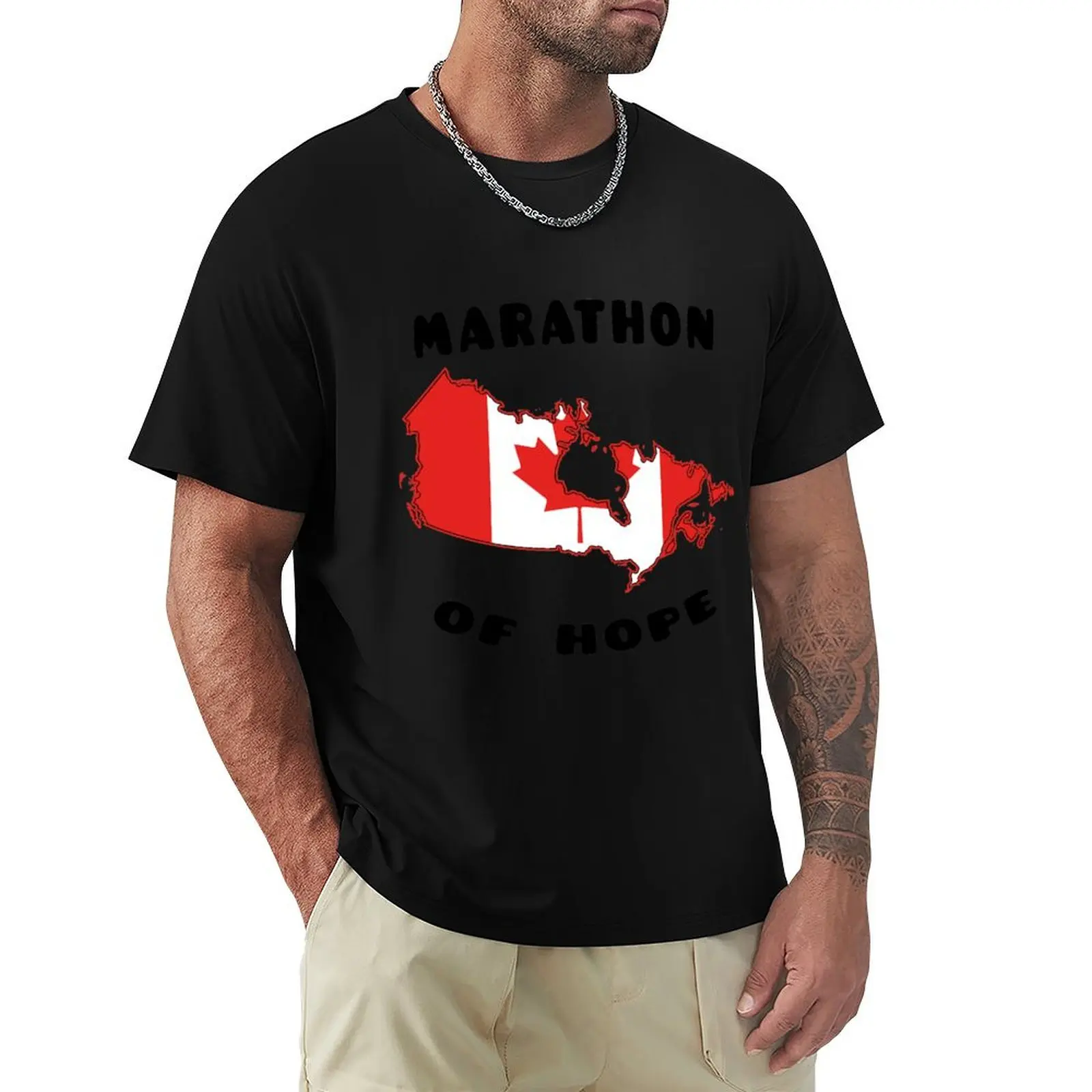 MARATHON OF HOPE T-Shirt Industrial Work Tee Shirt
MARATHON OF HOPE T-Shirt Industrial Work Tee Shirt
