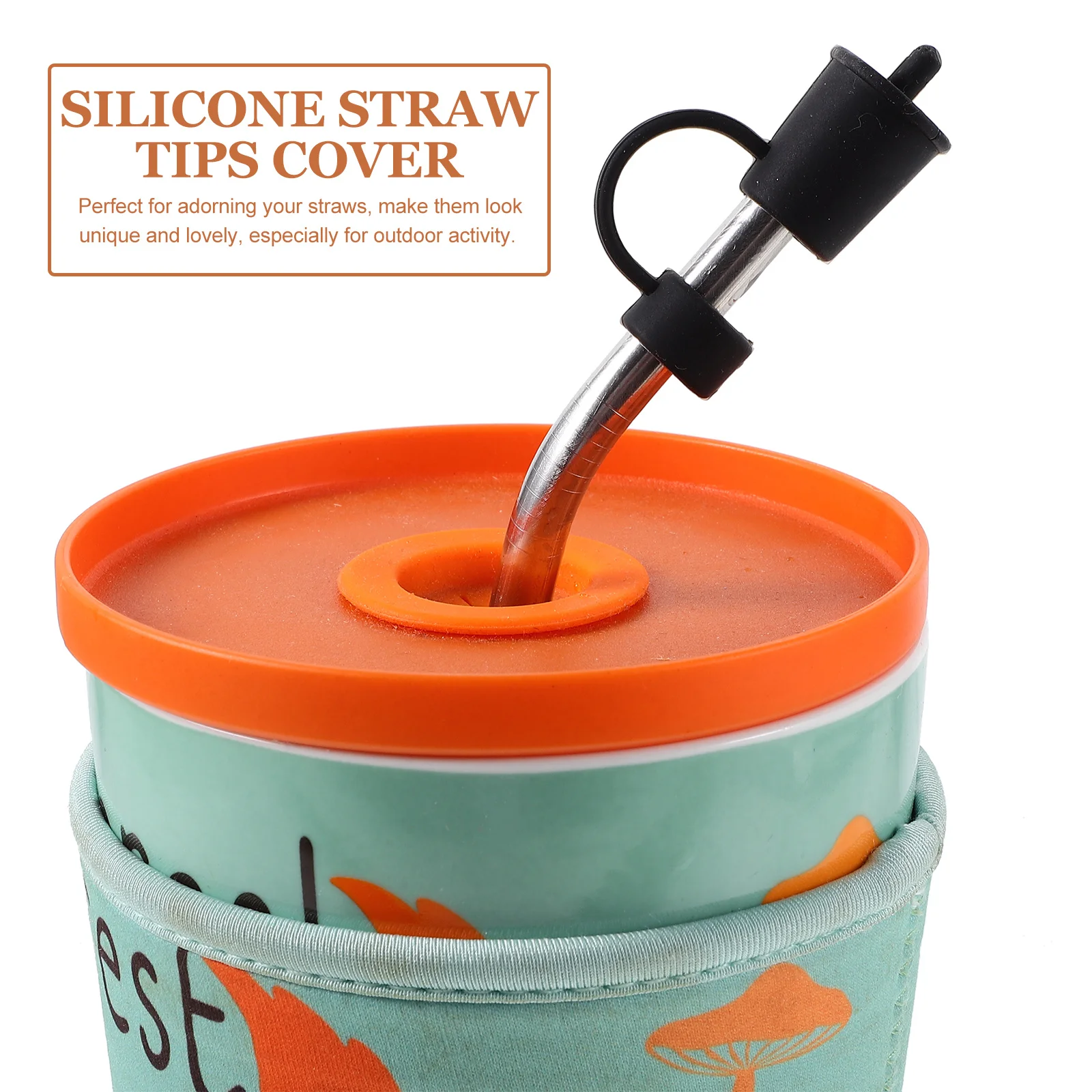 2Pcs Milk Tea Dustproof Silicone Straw Covers Airtight Seal Splash Proof Outdoor Straw Toppers Reusable Caps Tips for Straws
2Pcs Milk Tea Dustproof Silicone Straw Covers Airtight Seal Splash Proof Outdoor Straw Toppers Reusable Caps Tips for Straws