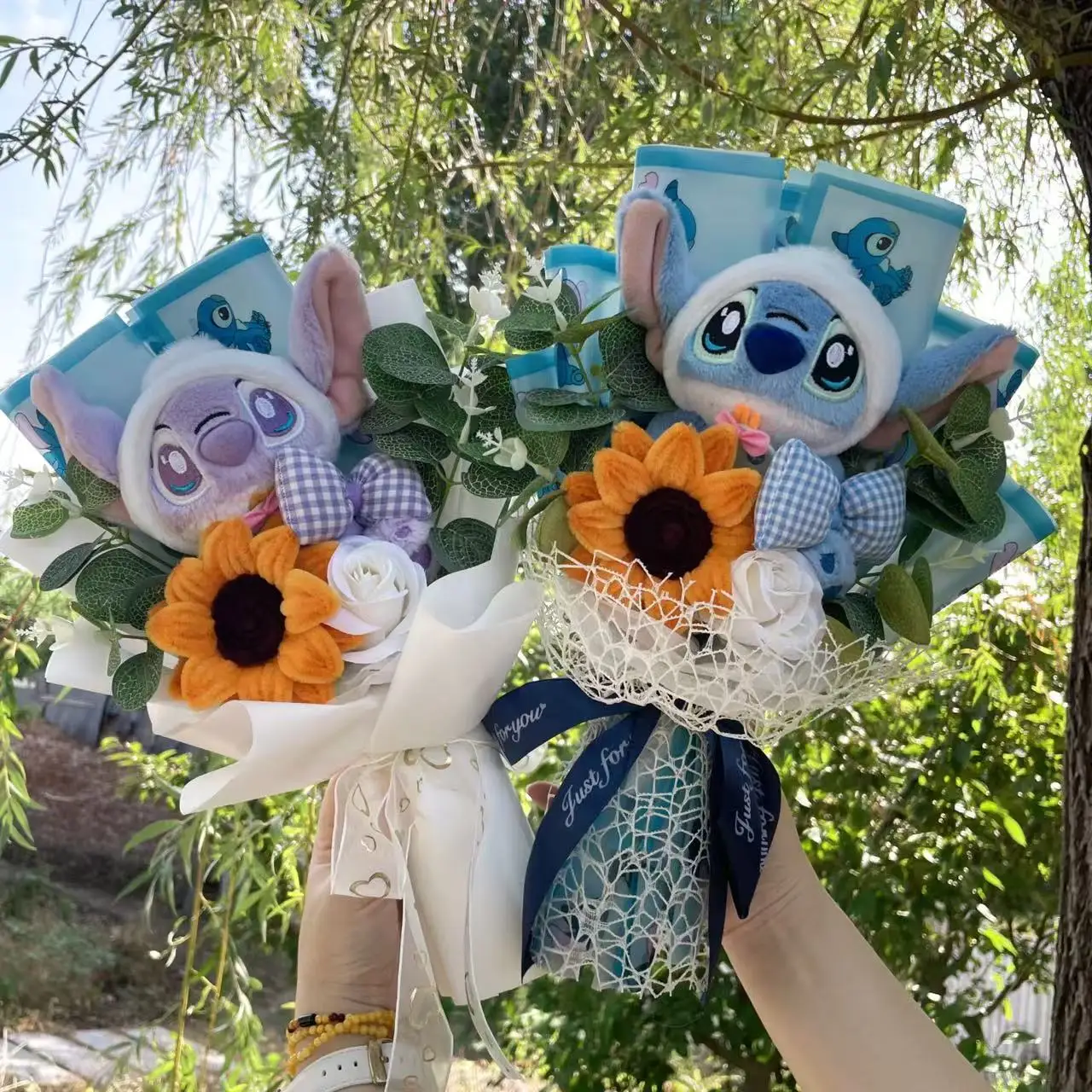 Finished Stitch Bouquet Stuffed Animals Plush Doll Toys Valentine Christmas Graduation Gifts For Kids
Finished Stitch Bouquet Stuffed Animals Plush Doll Toys Valentine Christmas Graduation Gifts For Kids