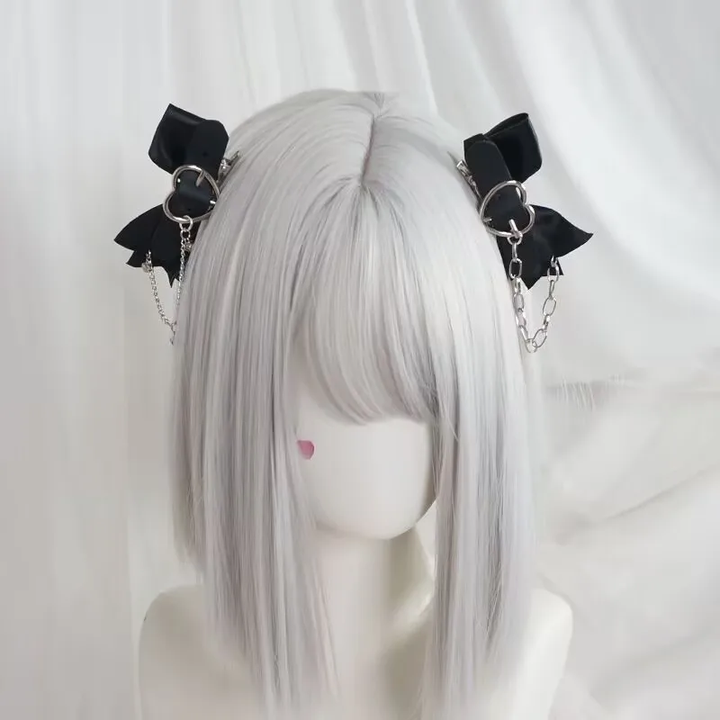 Темно-готический косплей, мягкие кожаные заколки для волос с кошачьими ушками и пряжкой для девочек, головные уборы, крылья летучей мыши, бант, аксессуары для волос в стиле Лолиты для девочек
Темно-готический косплей, мягкие кожаные заколки для волос с кошачьими ушками и пряжкой для девочек, головные уборы, крылья летучей мыши, бант, аксессуары для волос в стиле Лолиты для девочек