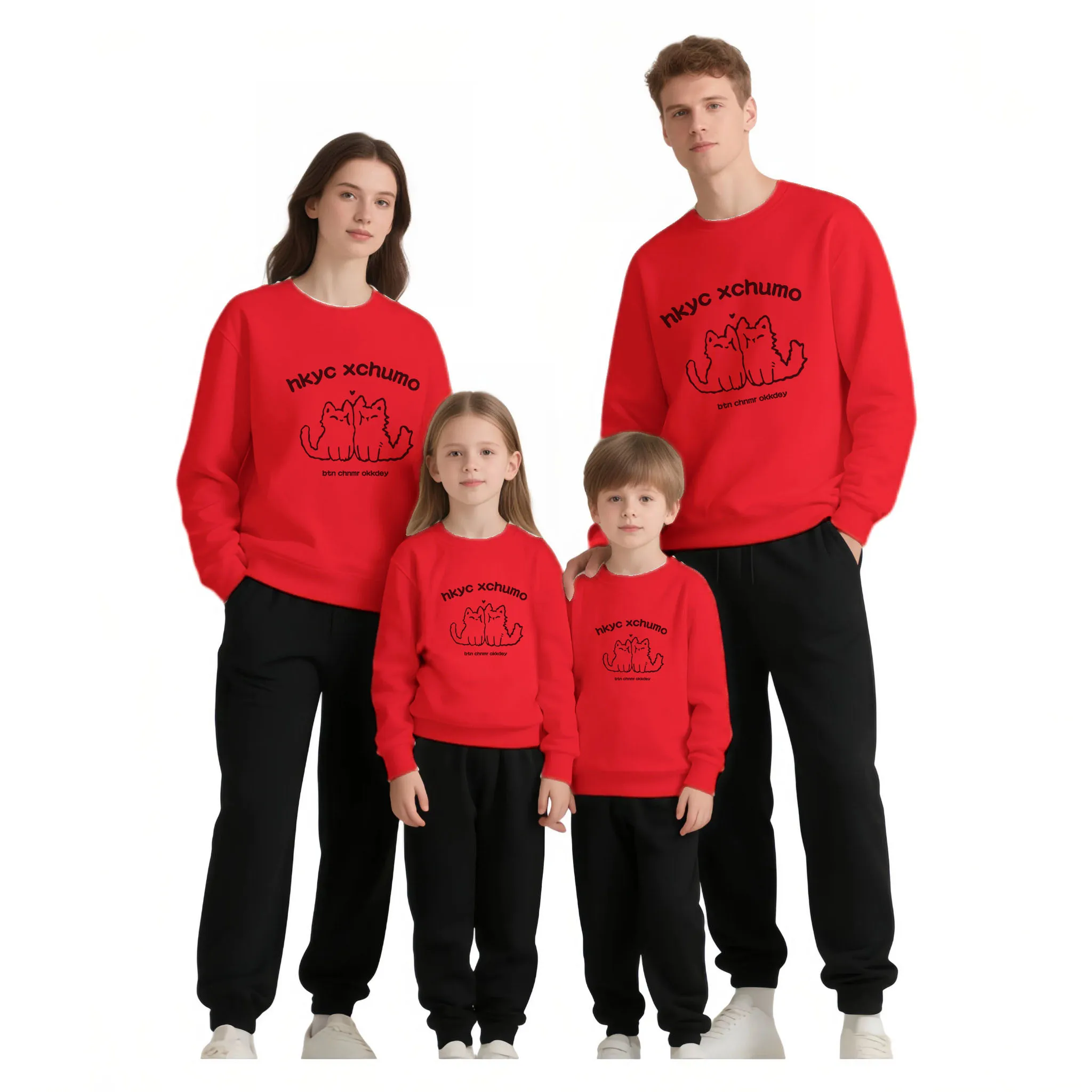 Family Matching Clothes Winter Autumn Sweater Father Son Mother Daughter Long-sleeved Shirt Christmas Clothes Mom Dad Kids
Family Matching Clothes Winter Autumn Sweater Father Son Mother Daughter Long-sleeved Shirt Christmas Clothes Mom Dad Kids