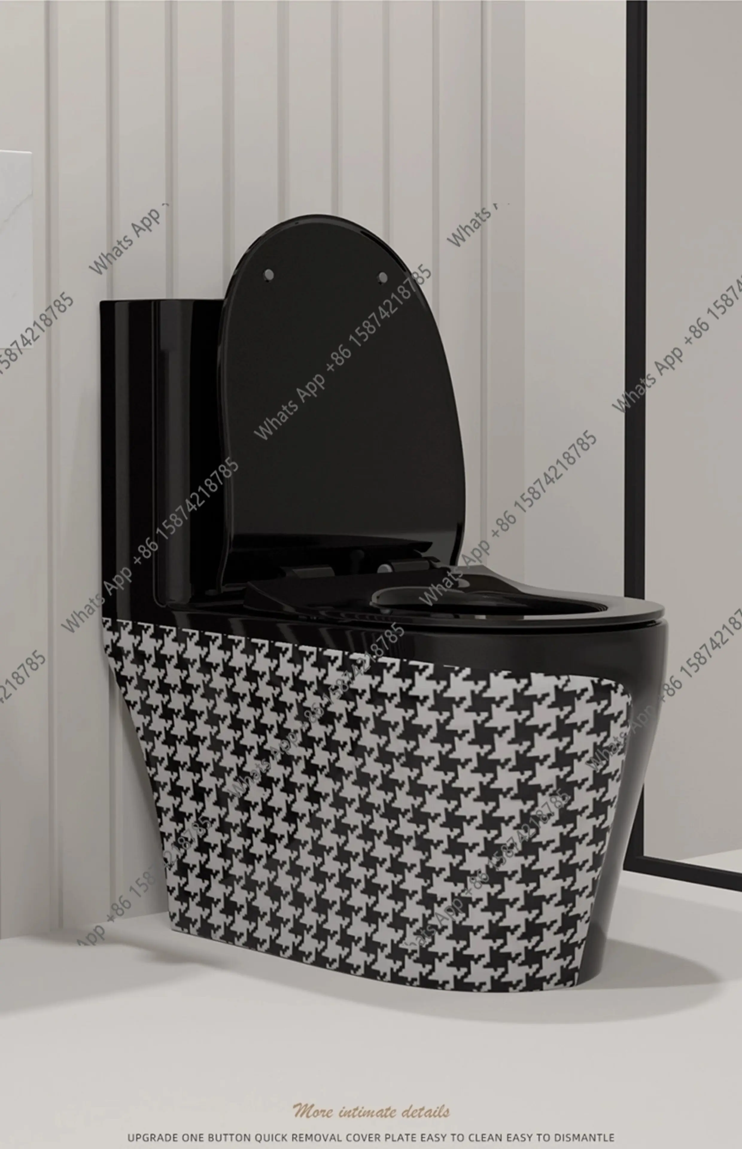 Black Qiandongge Bathroom Household Toilet Siphon Pump Color Ceramic Deodorant Seat Toilet Toilet
Black Qiandongge Bathroom Household Toilet Siphon Pump Color Ceramic Deodorant Seat Toilet Toilet