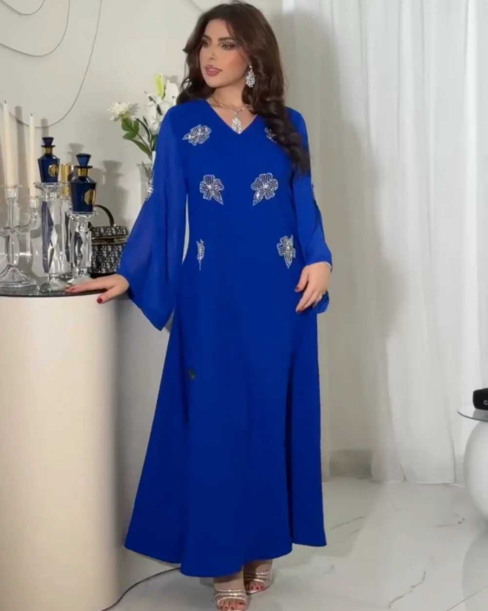 Customized Classic Jersey Pleat A-line V-neck Midi Dresses Prom Dresses Exquisite Modern Style Pastrol Unisex Chinese Style Form
Customized Classic Jersey Pleat A-line V-neck Midi Dresses Prom Dresses Exquisite Modern Style Pastrol Unisex Chinese Style Form