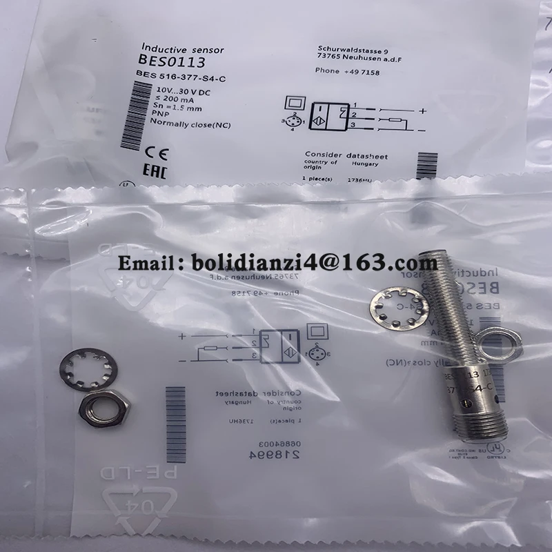 Original sensor BES04N8 BES 516-377-S4-C BES 516-360-S4-C BES 516-360-S4-CW
Original sensor BES04N8 BES 516-377-S4-C BES 516-360-S4-C BES 516-360-S4-CW