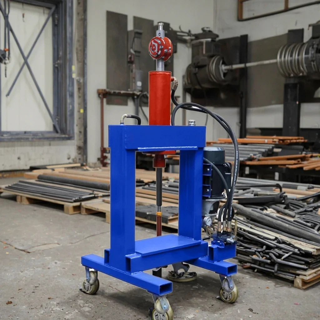 Small Gantry Forging Press Molding Machine with Motor Gear Bearing Core Components Remove the Wheel Hub Hydraulic Press Machine
Small Gantry Forging Press Molding Machine with Motor Gear Bearing Core Components Remove the Wheel Hub Hydraulic Press Machine