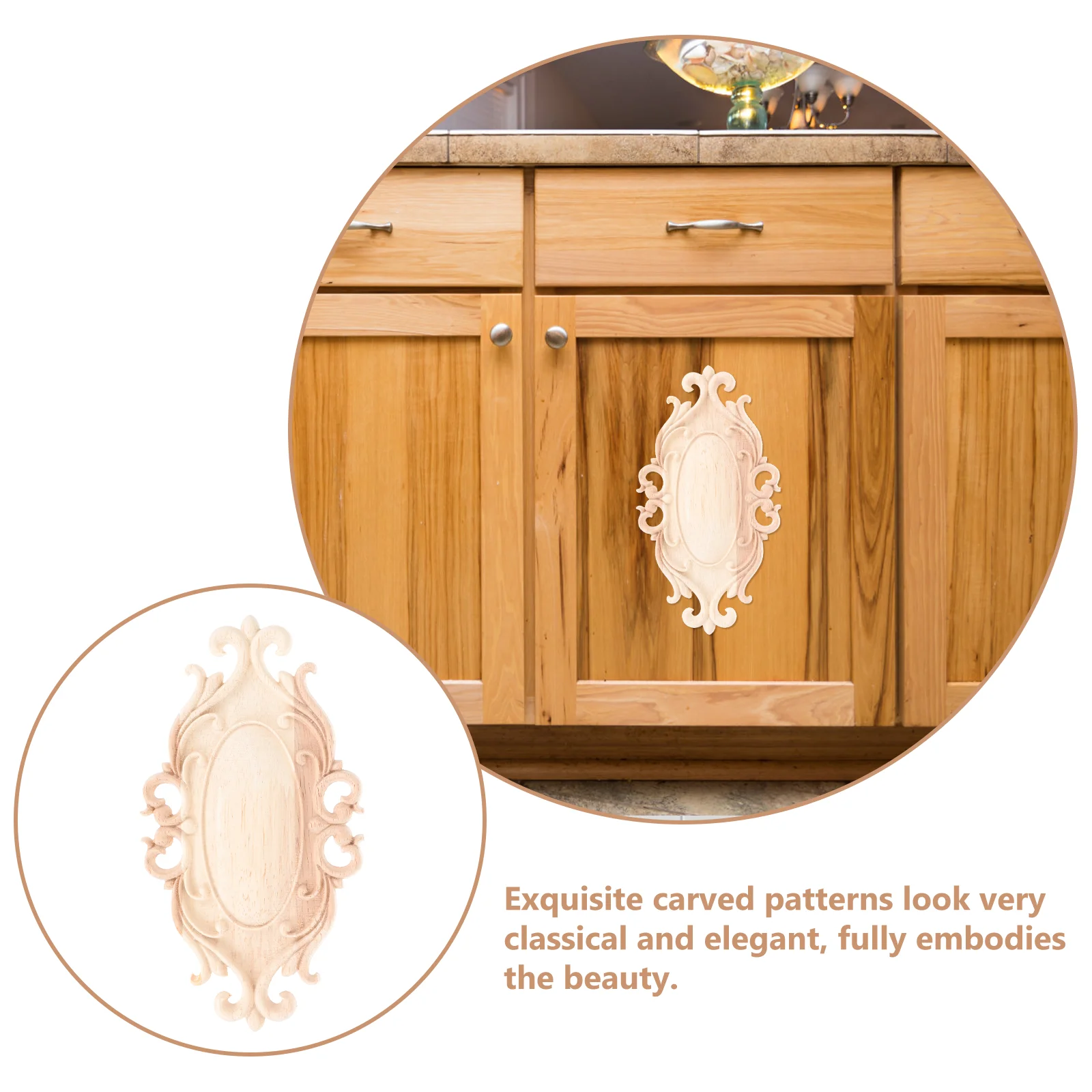 Rubber Wood Applique Unpainted Vintage Door Wood Carved Applique Embossed Decal for Doors Furniture DIY Party Holiday Decor
Rubber Wood Applique Unpainted Vintage Door Wood Carved Applique Embossed Decal for Doors Furniture DIY Party Holiday Decor
