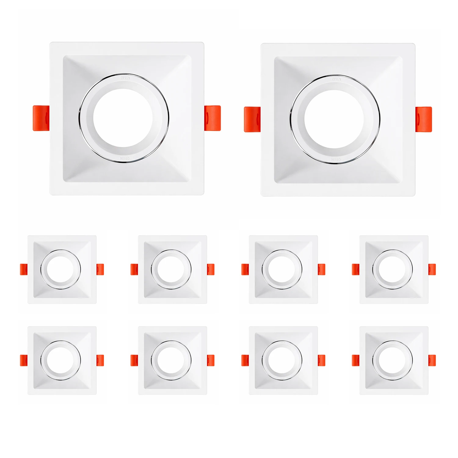 1/10PCS Round White Recessed LED Ceiling Light Spotlight Fixture GU10 MR16 Lampholder Downlight Fitting Frame Housing Fixed
1/10PCS Round White Recessed LED Ceiling Light Spotlight Fixture GU10 MR16 Lampholder Downlight Fitting Frame Housing Fixed
