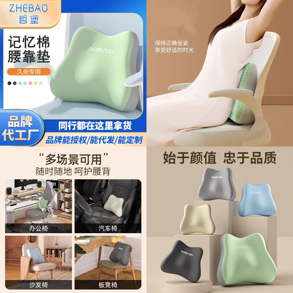 Lumbar Support Cushion for Office Car Seat Memory Foam Back Pillow for Long Sitting Comfort for Dogs Cats Pets
Lumbar Support Cushion for Office Car Seat Memory Foam Back Pillow for Long Sitting Comfort for Dogs Cats Pets