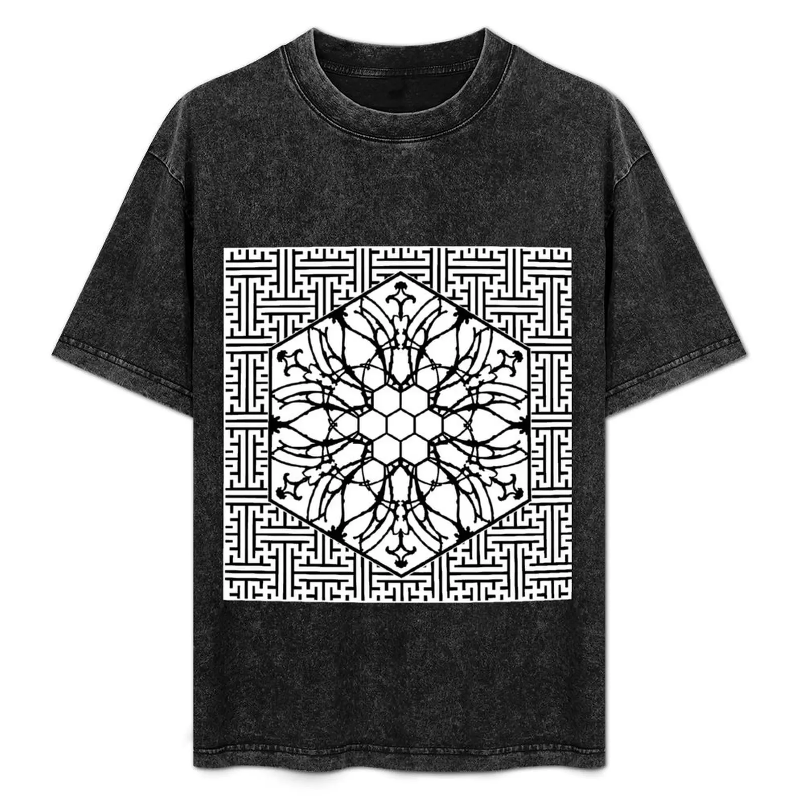 Mandala 1 with Sayagata 3 T-Shirt Big and Tall Short Sleeve Tee
Mandala 1 with Sayagata 3 T-Shirt Big and Tall Short Sleeve Tee