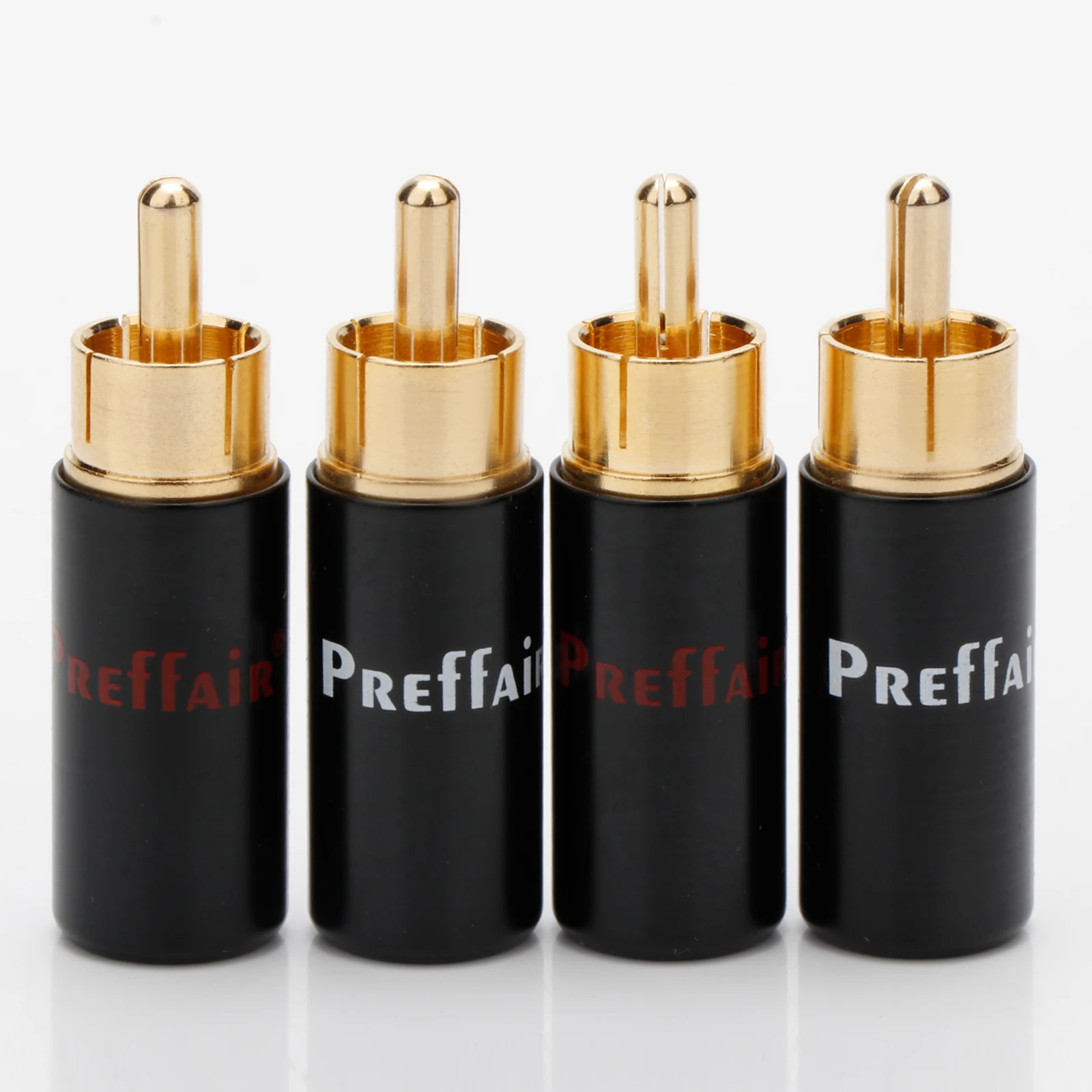 Preffair HIFI 24k gold-plated RCA Lotus plug is suitable for RCA interface devices such as speakers and amplifiers 
Preffair HIFI 24k gold-plated RCA Lotus plug is suitable for RCA interface devices such as speakers and amplifiers