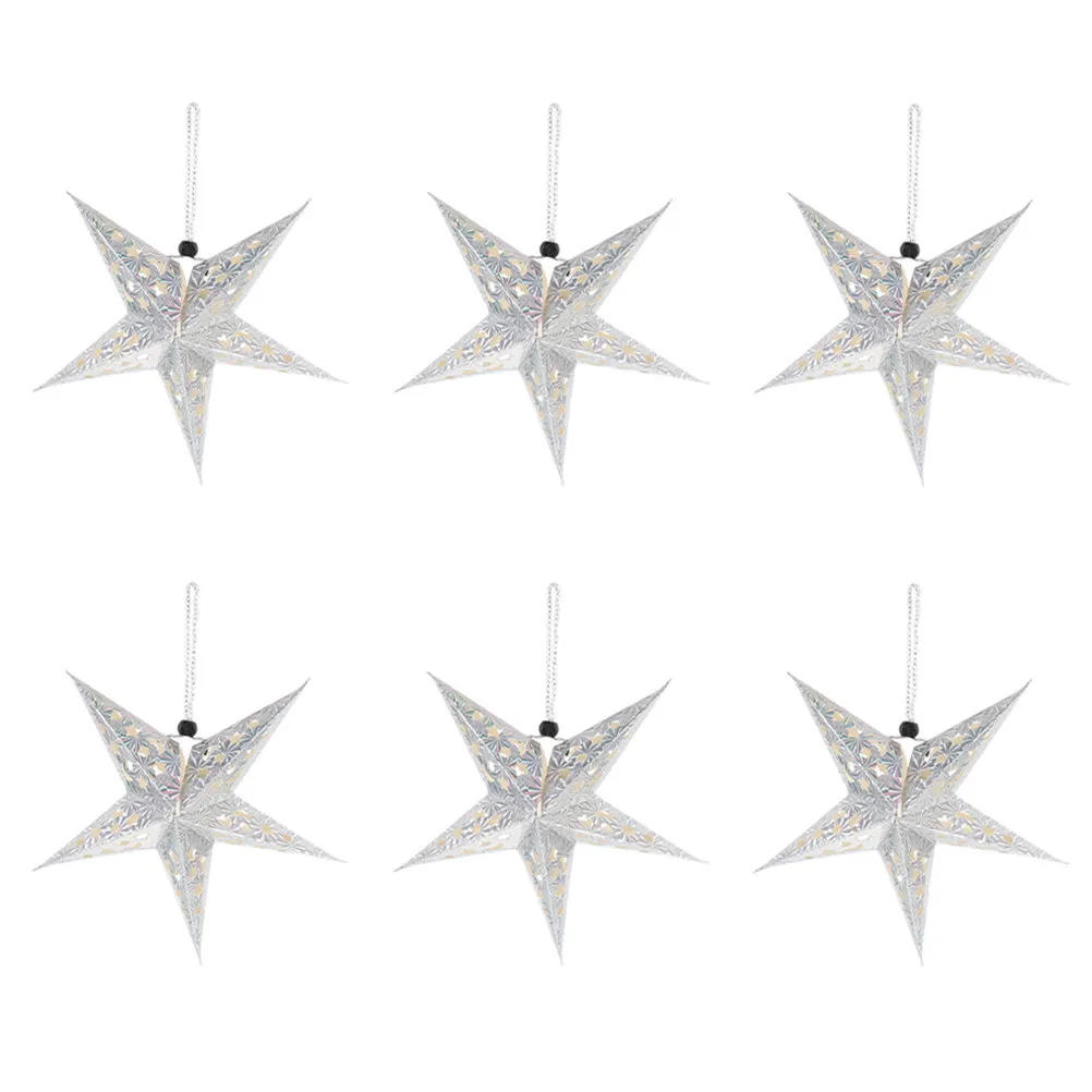 6Pcs Star Shaped Lamp Shade Hanging Ornaments Decorative Ceiling Lights for Home Office Festival Star Shaped Lampshade
6Pcs Star Shaped Lamp Shade Hanging Ornaments Decorative Ceiling Lights for Home Office Festival Star Shaped Lampshade
