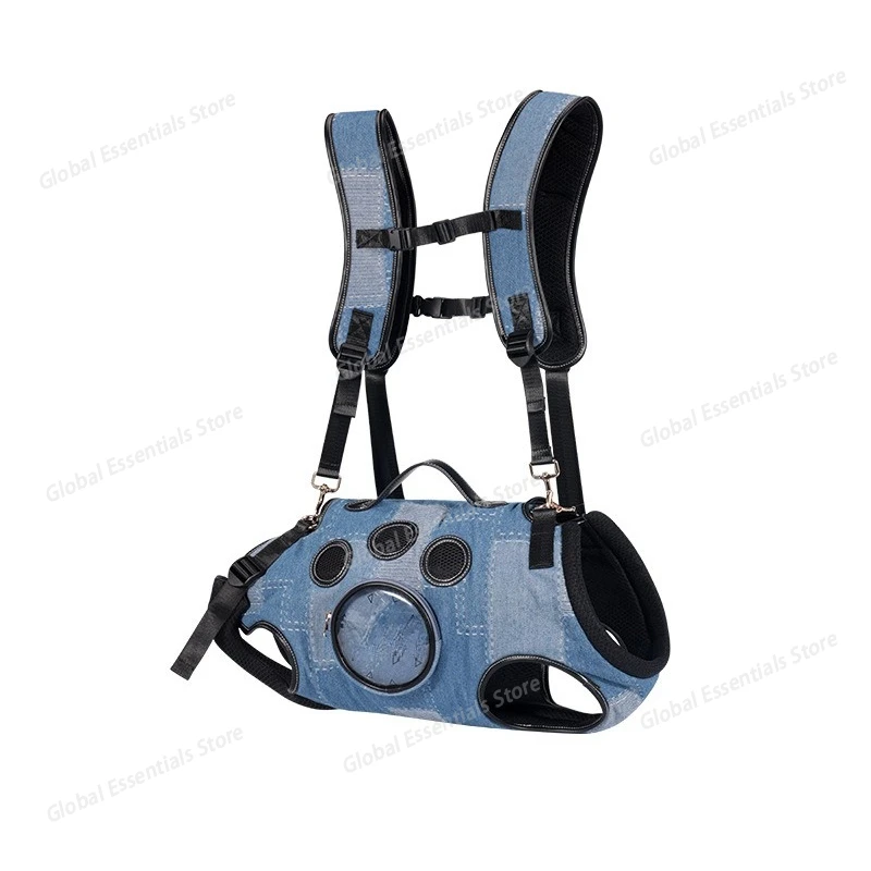 Dual-Shoulder & Cross-Body Pet Harness, Portable Outdoor Dog Backpack for Small, Medium & Large Dogs, Perfect Cycling Essential
Dual-Shoulder & Cross-Body Pet Harness, Portable Outdoor Dog Backpack for Small, Medium & Large Dogs, Perfect Cycling Essential