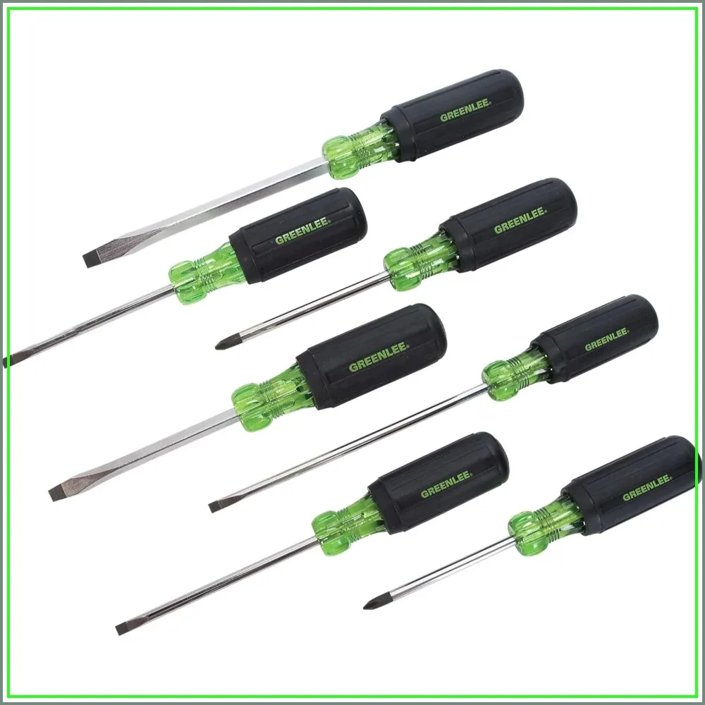 7-Piece Screwdriver Set with Cabinet, Keystone, and Phillips Tips
7-Piece Screwdriver Set with Cabinet, Keystone, and Phillips Tips