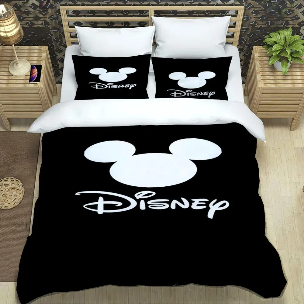 Disney Cartoon Bedding Set Mickey Mouse Duvet Cover Pillowcase 2/3 Piece Set Kids Adult Size Home Bedroom Decoration
Disney Cartoon Bedding Set Mickey Mouse Duvet Cover Pillowcase 2/3 Piece Set Kids Adult Size Home Bedroom Decoration