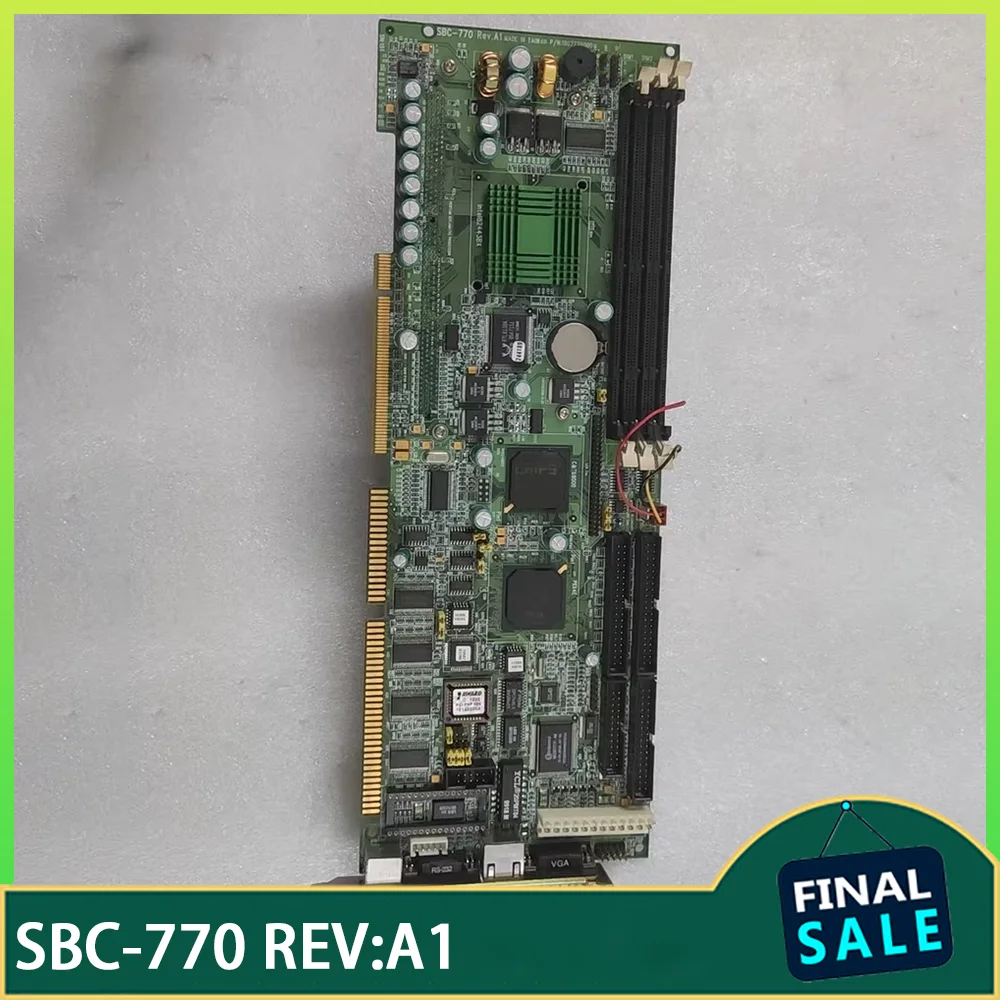 Материнская плата промышленного управления SBC-770 REV:A1
Материнская плата промышленного управления SBC-770 REV:A1