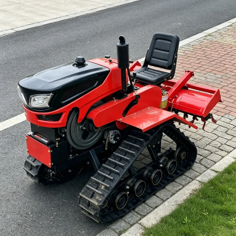 Customized Crawler Cultivator with EU CE & EMC Dual Certifications, 2026 Hot-Selling Farm Rotary Tilling Agricultural Machinery
Customized Crawler Cultivator with EU CE & EMC Dual Certifications, 2026 Hot-Selling Farm Rotary Tilling Agricultural Machinery