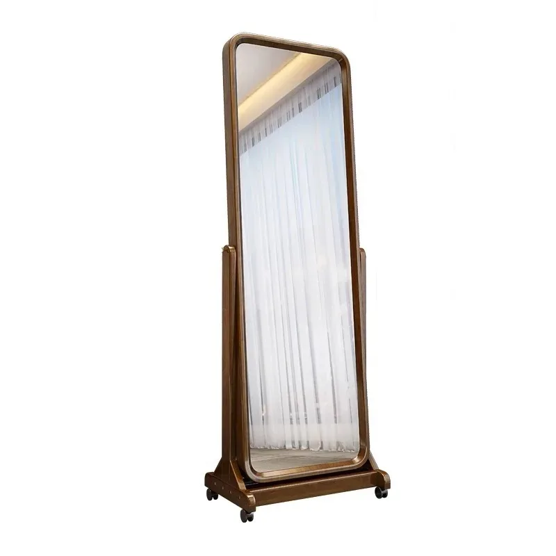 Movable full-body mirror, large mirror, adjustable new Chinese-style floor-to-ceiling solid wood home bedroom
Movable full-body mirror, large mirror, adjustable new Chinese-style floor-to-ceiling solid wood home bedroom