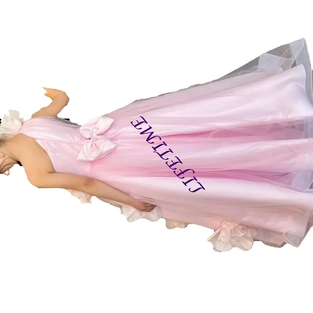 Simone Flowers One Shoulder Sleeveless A Line Elegant Flower Girl Dress Floor Length Classic First Communion Gown Customized New
Simone Flowers One Shoulder Sleeveless A Line Elegant Flower Girl Dress Floor Length Classic First Communion Gown Customized New
