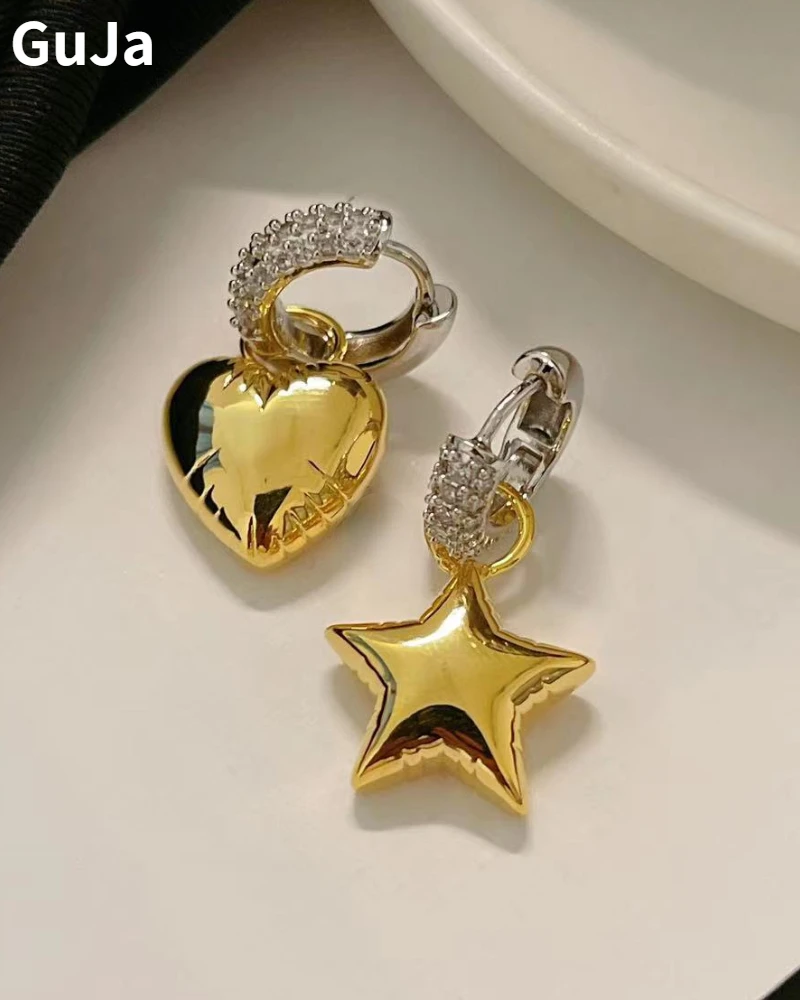 Fashion Jewelry 2023 Trend New Elegant Temperament Star Earrings For Women Wedding Gifts Delicate Design Ear Accessories
Fashion Jewelry 2023 Trend New Elegant Temperament Star Earrings For Women Wedding Gifts Delicate Design Ear Accessories