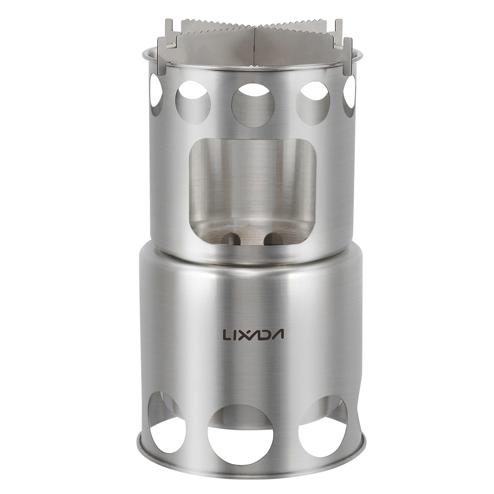 Уличная печь из нержавеющей стали, портативная легкая дровяная печь из нержавеющей стали, уличная кухонная печь для пикника, кемпинга, горящая печь
Уличная печь из нержавеющей стали, портативная легкая дровяная печь из нержавеющей стали, уличная кухонная печь для пикника, кемпинга, горящая печь