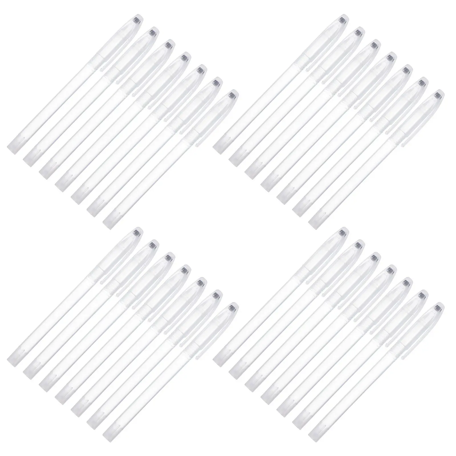 50Pcs Transparent Empty Pen Shells Plastic Fillable Gel Ballpoint Pen Tubes See Ink Level Easy Replacement Lightweight School
50Pcs Transparent Empty Pen Shells Plastic Fillable Gel Ballpoint Pen Tubes See Ink Level Easy Replacement Lightweight School