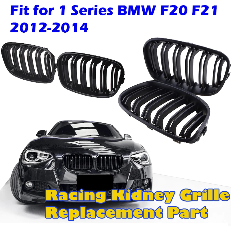 Racing Kidney Grille Black Double Slat Sport Grill For BMW F20 F21 1Series 2012-2014,Car accessories Replacement Part
Racing Kidney Grille Black Double Slat Sport Grill For BMW F20 F21 1Series 2012-2014,Car accessories Replacement Part