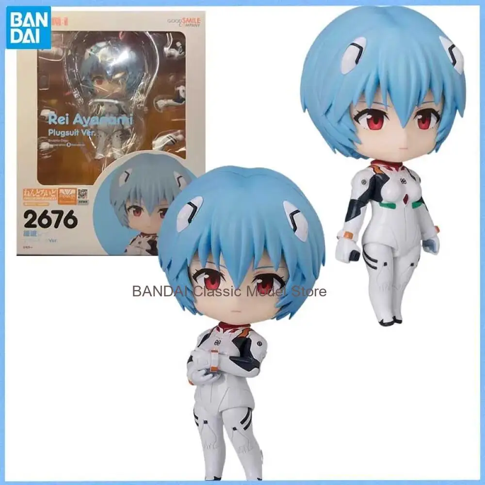 GOOD SMILE COMPANY NENDOROID Genuine EVA REI AYANAMI Plugsuit Anime figure Movable toy Peripheral Figures Doll for Collectors
GOOD SMILE COMPANY NENDOROID Genuine EVA REI AYANAMI Plugsuit Anime figure Movable toy Peripheral Figures Doll for Collectors