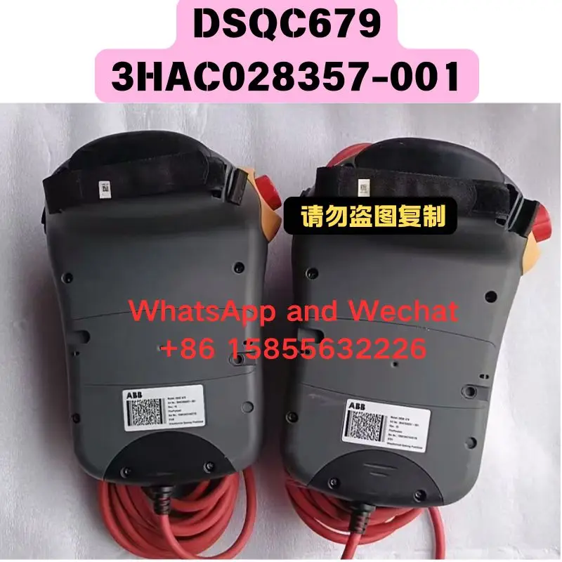Б/у DSQC679 3HAC028357-001 Подвеска для обучения Функциональный тест ОК Быстрая доставка
Б/у DSQC679 3HAC028357-001 Подвеска для обучения Функциональный тест ОК Быстрая доставка