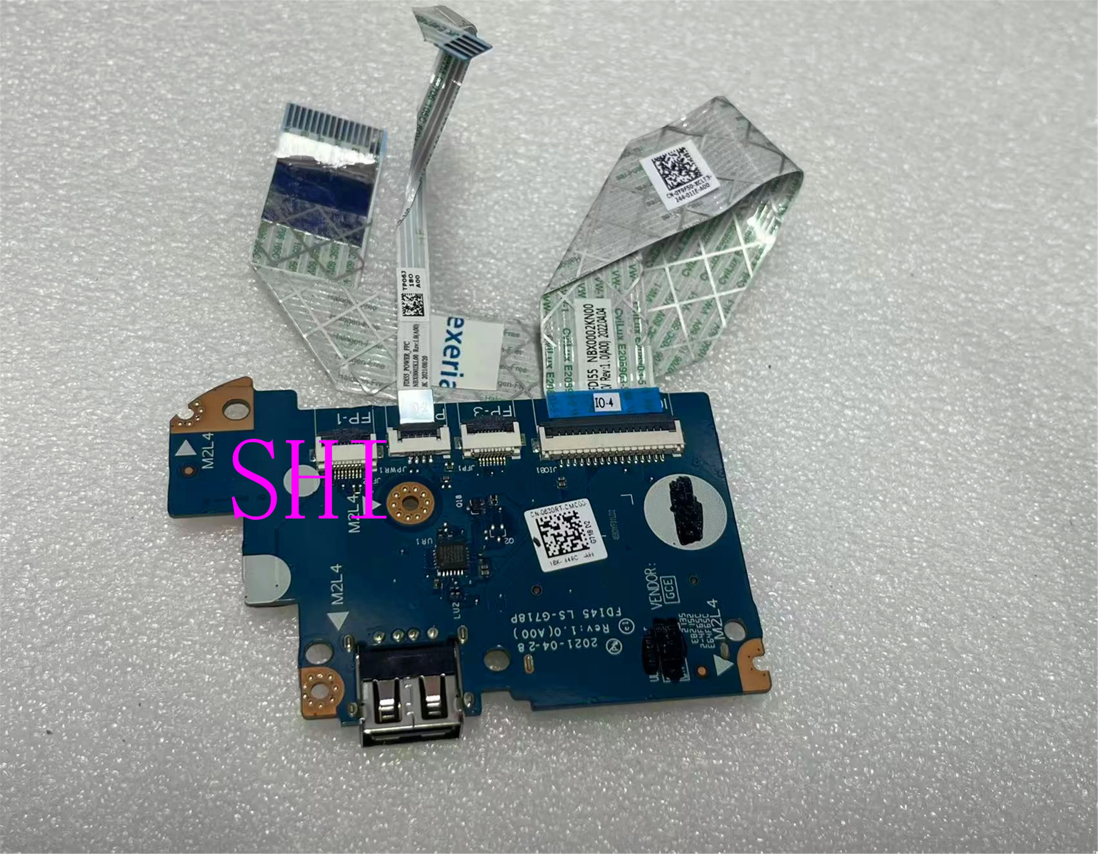 LS-G718P для ноутбука Inspiron 5593 3501 FD145, USB-плата, плата загрузки, бесплатная доставка
LS-G718P для ноутбука Inspiron 5593 3501 FD145, USB-плата, плата загрузки, бесплатная доставка